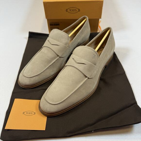 Tod’s MOCASSINO CUOIO DESTRUTTURATO Loafer 7.5UK/9US New Box Receipt MSRP $1,195 main image 5